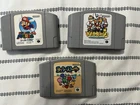 Nintendo 64 Super Mario 64, Mario Story, Yoshi's Story Japanese NTSC-J Game Lot
