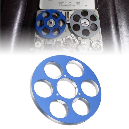.›Empty Tape Reel Sound Recording 6 Hole Aluminum Alloy For NAGRA Miniature T - Picture 3 of 23