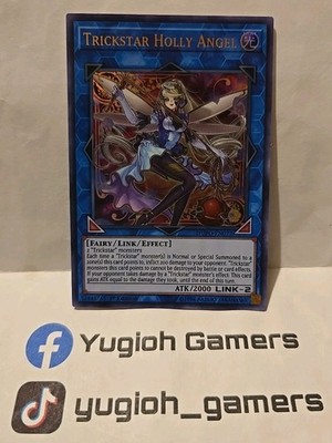 YUGIOH TRICKSTAR HOLLY ANGEL DUPO 1ST EDITION ULTRA LIGHT PLAYED 
