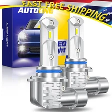AUTOONE LED H10 Fog Light Bulbs Conversion Kit Bright Super Canbus White