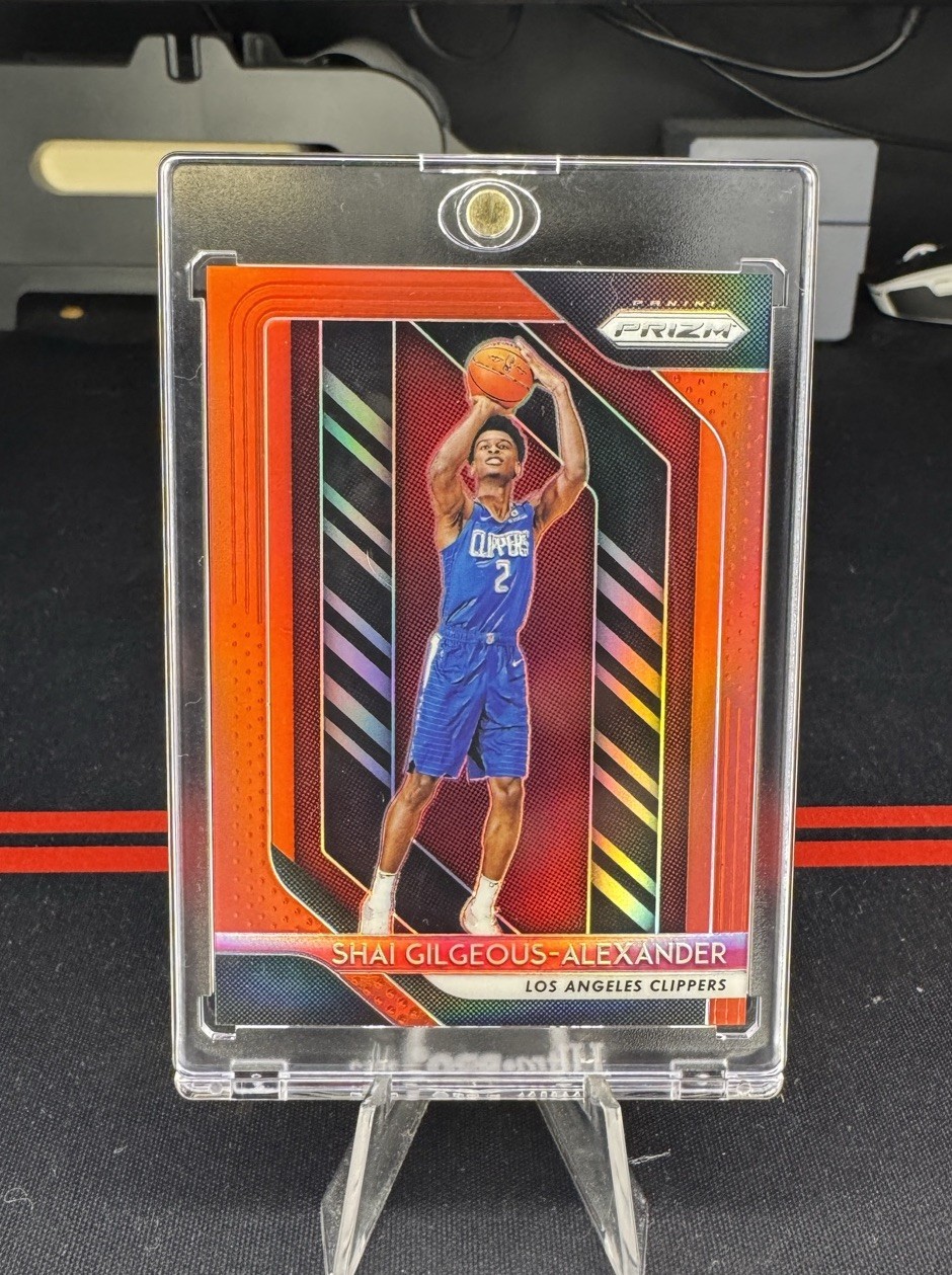 2018-19 Panini Prizm - Shai Gilgeous-Alexander #184 Red Prizm /299 (RC)