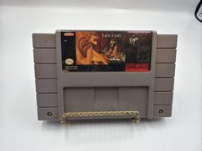 THE LION KING Super Nintendo SNES Cleaned Tested & Working! - AUTHENTIC