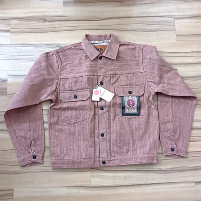 STUDIO D'ARTISAN SP-109 45th 16oz Persimmon dyed denim jacket 40 Japan