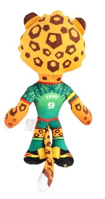 FIFA World Cup 2026 Zayu Mexico Jaguar Mascot Dog Toy Plush 11