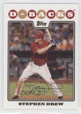 2008 Topps Gold Foil Stephen Drew #8 9bp