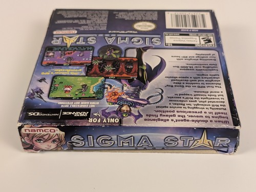 Sigma Star Saga (Nintendo Game Boy Advance, 2005) GBA CIB Complete w/ Box Manual - Picture 14 of 15