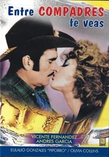 Entre Compadres Te Veas, Vicente Fernandez Y Andres Garcia DVD NEW 1986