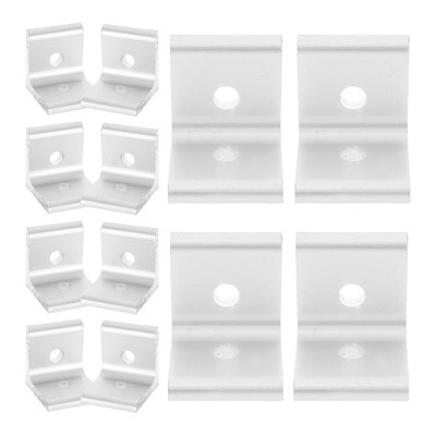  25 Pcs L-förmiger Stecker Eckwinkel Aus Aluminium Aluminium-Hardware