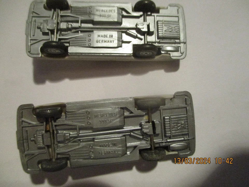 RE-WIKING - MB 280 SE CABRIOX2 - 1x153/1 OHNE FUSSR - 1x153/3MIT FUSSR - Immagine 4 di 4