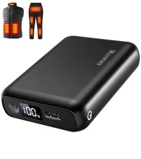 7.4V 18400mAh Heated Vest Battery Pack for ORORO Venustas Rechargeable LED