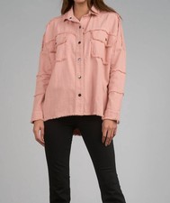 Elan Devon Rock And Roll Jacket In Mauve