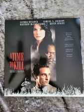 A TIME TO KILL Laserdisc - Sandra Bullock, Matthew McConaughey