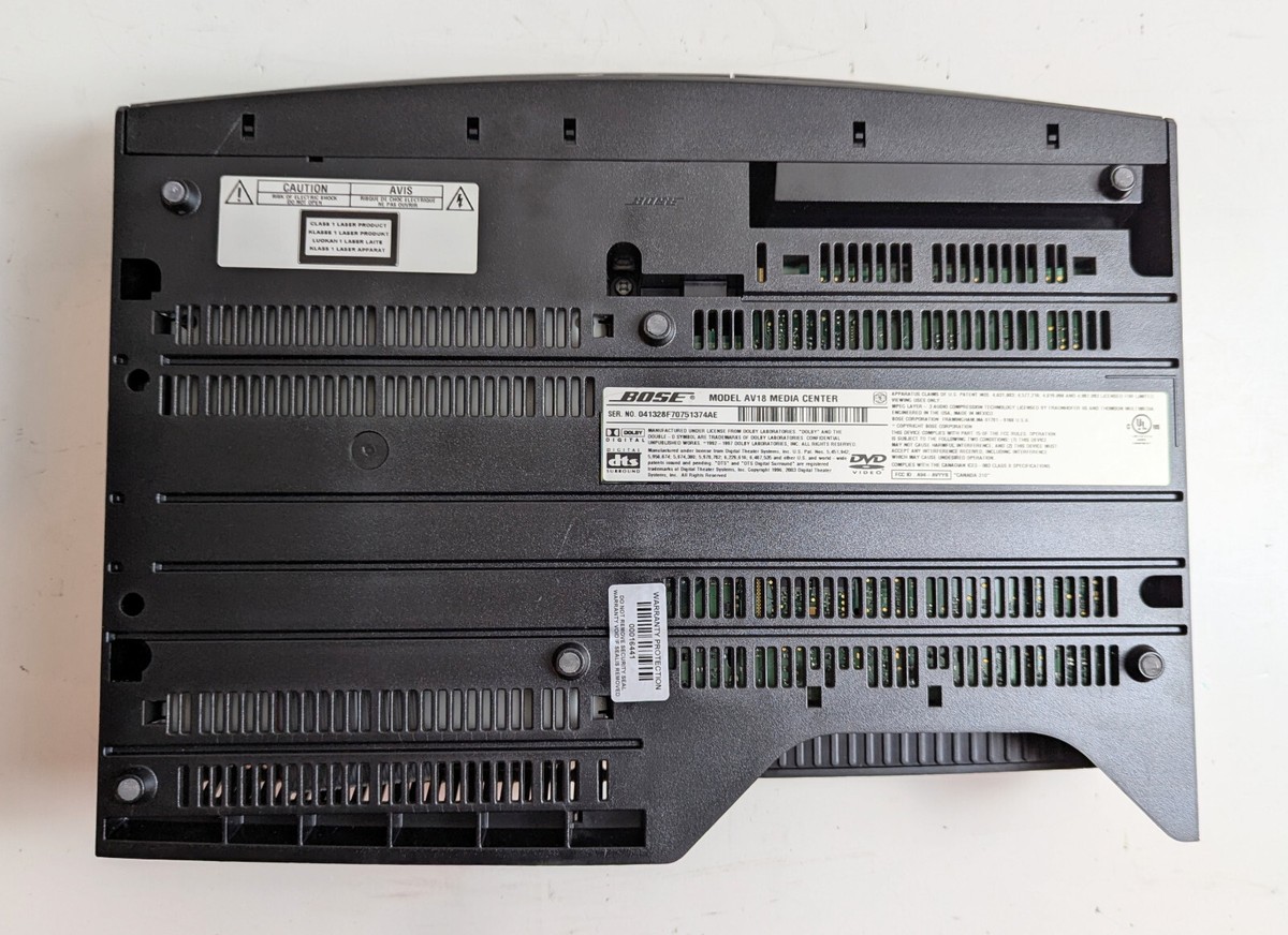 BOSE AV18 メディアセンター Bose AV18 Media Center Console + Power From Lifestyle 18 28