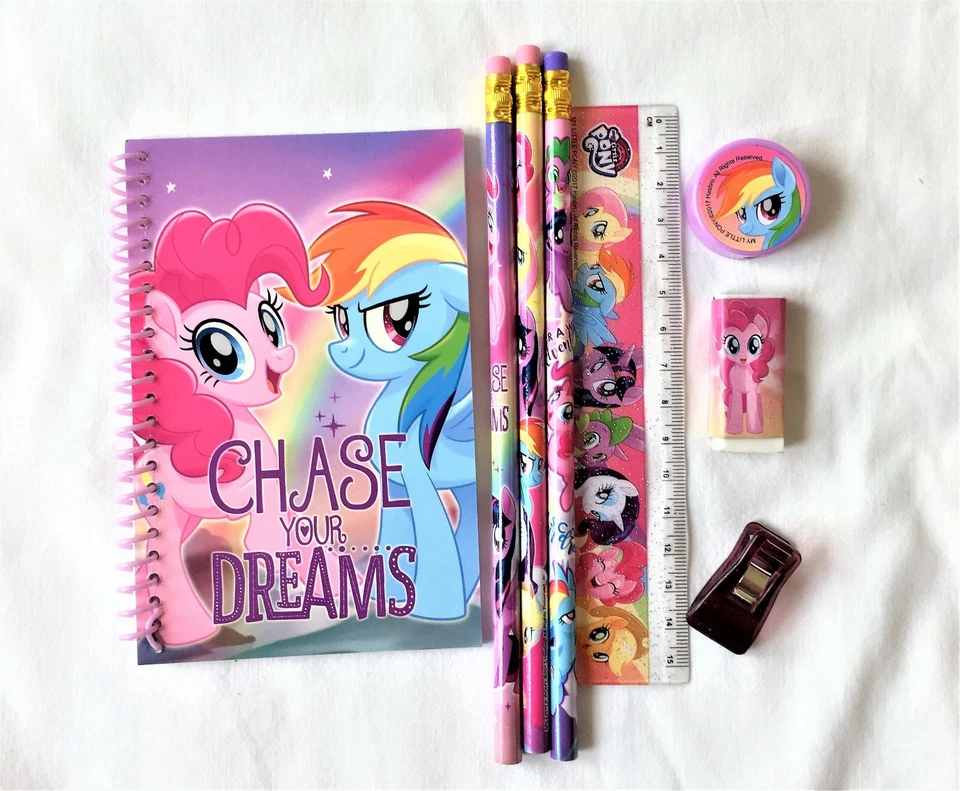 Juego de 12 bolsas de regalo My Little Pony papelería escuela cumpleaños fiesta regalo relleno 🎂 Foto 4 de 4