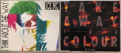 ICE MC Think About The Way - Take Away The Colour RARE 2x CD-SINGLE LOT 90s 