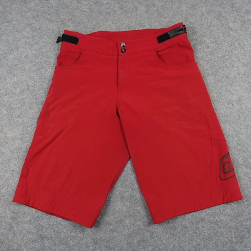 Troy Lee Designs Shorts Mens 34 Red Skyline Mountain Biking Cycling Outdoor MTB