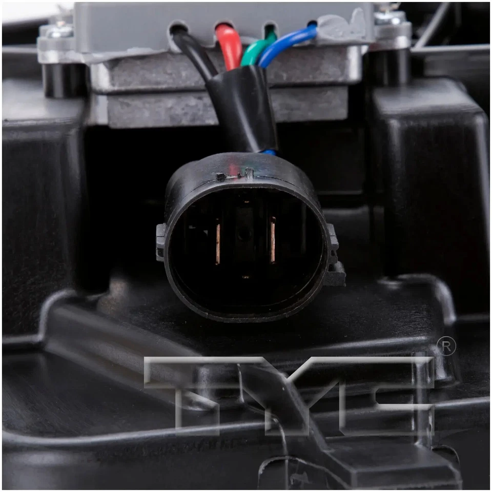 Conjunto de ventilador de radiador y condensador doble - natural, sedán TYC para Ford Focus 2012 Foto 4 de 4