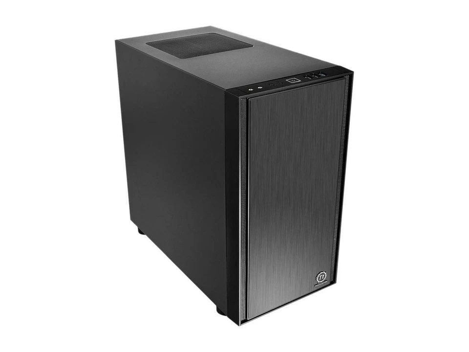 Thermaltake Versa H17  Black SPCC Micro ATX Gaming Computer Case CA-1J1-00S1NN-0 - Image 3 of 4