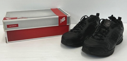 New Balance Black Leather Walking Running Sneakers Shoes MX623AB2 - Mens 9.5 4E