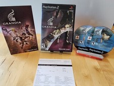 Grandia III 3 PS2 (Sony PlayStation 2, 2006) CIB CLEAN! Discs Near M W reg card.