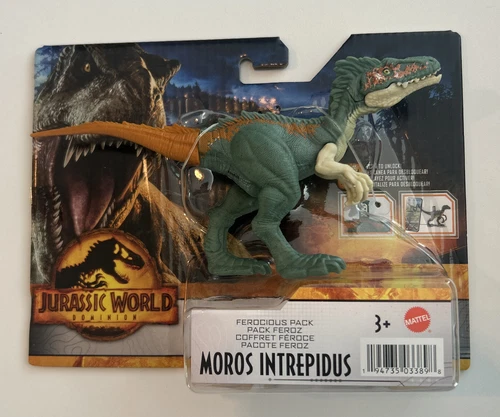 2022 Jurassic World Dominion Moros Intrepidus Ferocious Pack Dinosaur NEW