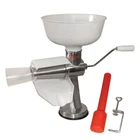 Weston 07-0801 Roma Tomato Press Strainer & Sauce Maker Easy Turn Handle White