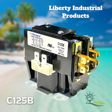 Packard C125B 25 AMP 120 VAC Single 1-Pole Definite Purpose Contactor HVAC NEW