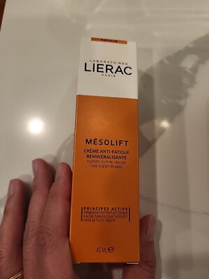 New in box Lierac Mesolift Anti-fatigue Cream Remineralizing, 1.41 oz / 40 ml