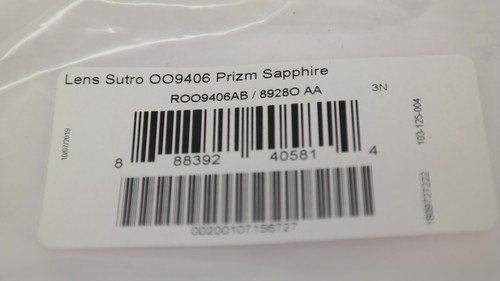 NEW Oakley SUTRO OO9406 PRIZM SAPPHIRE Replacement Lens Authentic GENUINE PART - Picture 4 of 5