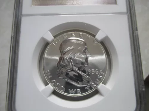 1956 Franklin Type 1 PF 67 Silver Half Dollar NGC PR 67 Proof  
