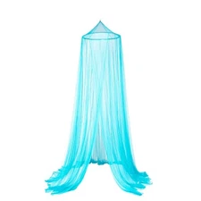 OctoRose® hoop functional bed canopy mosquito net fit all size bed many color