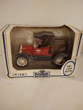 Ertl True Value 1918 Runabout Barrel 1/25 Scale Die-Cast Bank