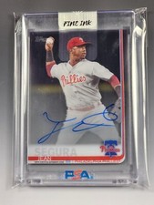 Jean Segura 2019 Topps Certified Clear AUTO NM-MINT
