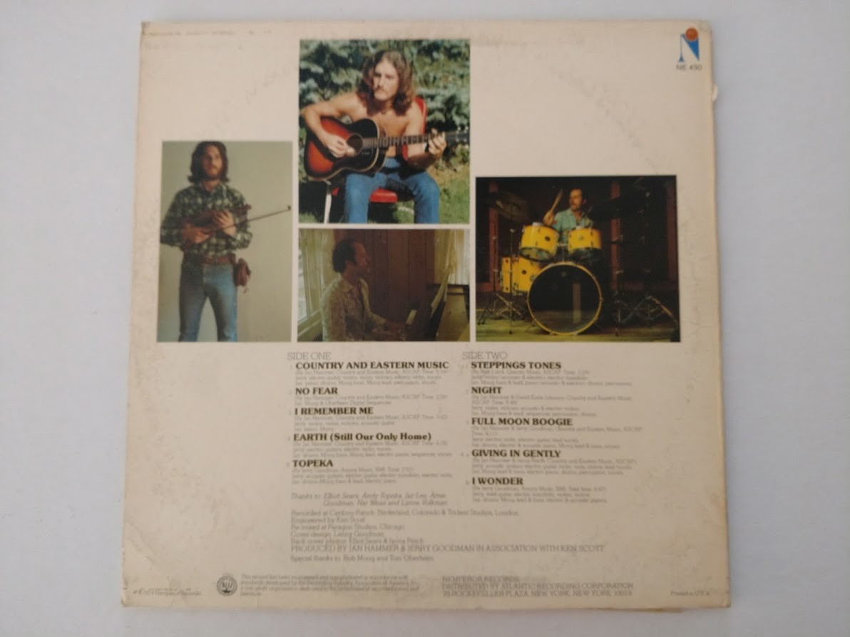 JERRY GOODMAN & JAN HAMMER LP LIKE CHILDREN 1974 NEMPORER NE 430
