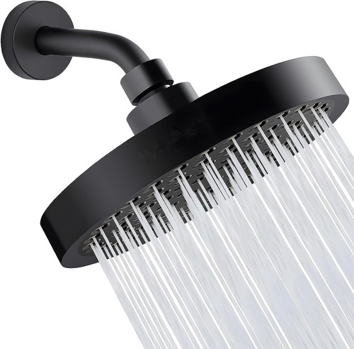 6 Inch High Pressure Rainfall Shower Head Luxury Modern Bathroom Showerhead - Picture 2 of 11