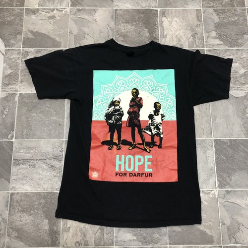 Men's Obey Propaganda Hope For Darfur 