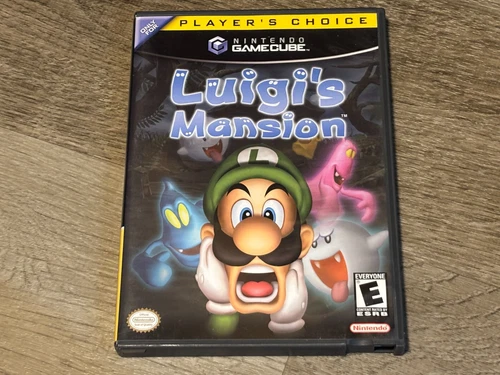 Luigi's Mansion Nintendo Gamecube Game + Case Good Condition
