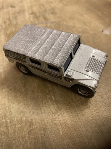 Silber TONKA Maisto Commando Hum-V 1:64 Hummer/Humvee All-Terrain