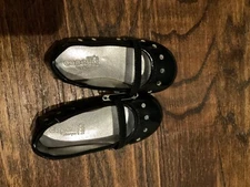 Capelli New York Toddler Shoes Size 5 Black Flats New