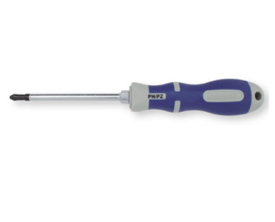 Schraubendreher 2K, 6 in 1, PREMIUMline PH 1-2-3 PZ 1-2-3 BERNER