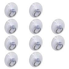 10pcs Suction Cup With Rings 50mm Clear Suction Cup Sucker For Window Wall Hook 