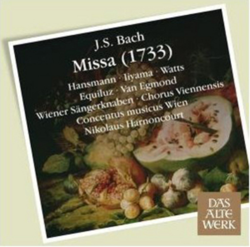 Johann Sebastian Bach Missa (1733) (CD) Album