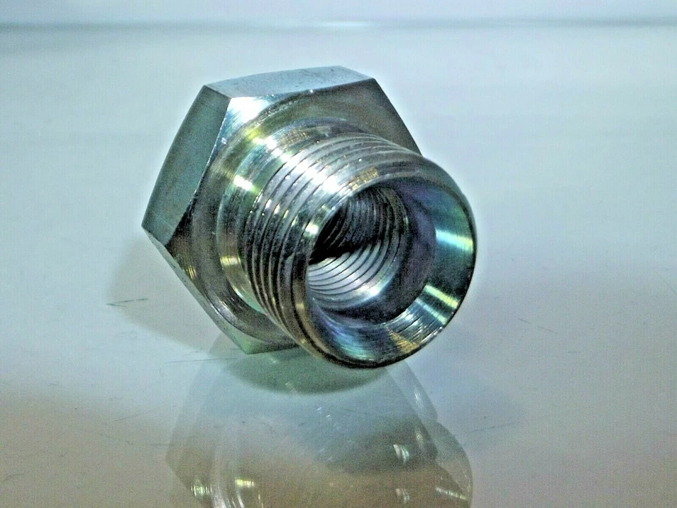 HILLMAN Bsp Male to Npt Female Thread Steel Adapters, Bsp Nipple x Npt Bush Hydraulic