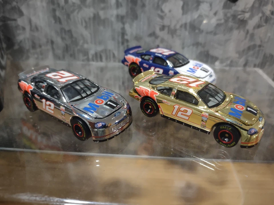 Jeremy Mayfield 福特金牛座 3x Nascar Diecase 发送带发动机锡。 (D1) — 第 2/4 张图片