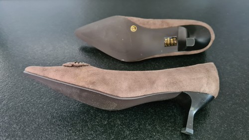 Damenschuhe Pumps braun Damen Größe 41 - neuwertig - Bild 4 von 8