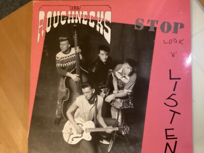 ROUGHNECKS stop look and listen LP (black vinyl) - Qualität + Bestpreis