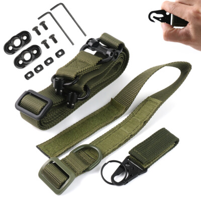 ⭐︎ 専用 ⭐︎ Tactical Quick Detach QD 1 2 Point Multi Mission Rifle Sling W/ D