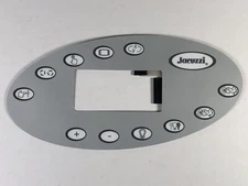 SUNDANCE JACUZZI SPA LED KEYPAD SWITCH OVERLAY for J-400 TOPSIDE CONTROL 2006+