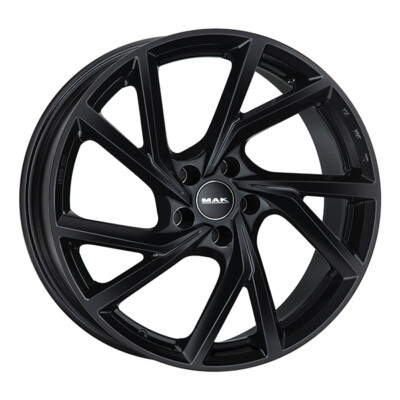 ALLOY WHEEL MAK KASSEL FOR AUDI Q5 HYBRID 8.5X19 5X112 GLOSS BLACK HWO