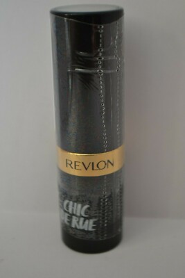 Seltener versiegelter Revlon Street Chic Lippenstift in 046 Bombshell Red (Dunkelrot) 4,2 g 